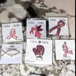 Cancer awareness pins